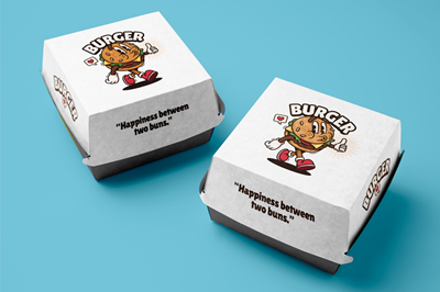 Caja Burger Tipo Automontable